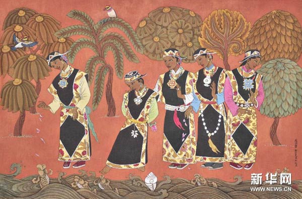བོད་ལྗོངས་ཀྱི་ཐང་ག་བརྒྱ་ཞེས་པ་སྐབས་དང་པོའི་བོད་ལྗོངས་ཀྱི་དངོས་མང་འགྲེམ་ཚོགས་སུ་འགྲེམ་སྟོན་བྱ་རྒྱུ་རེད།