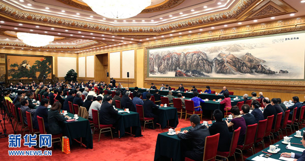 ཞི་ཅིན་ཕིང་གིས་རིག་རྩལ་གྱིས་ཁྲོམ་རའི་དཔལ་འབྱོར་གྱི་རྦ་ཀློང་ཁྲོད་དུ་རང་ཉིད་ཀྱི་ཁ་ཕྱོགས་བོར་མི་རུང་ཞེས་གསུངས།