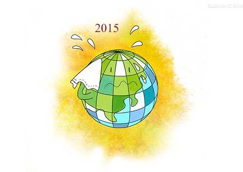 2015ལོ་དེ་ཚ་བ་ཆེ་ཤོས་ཀྱི་ལོ་རུ་འགྱུར་རྒྱུ་རེད།