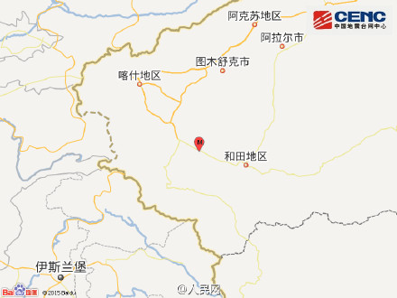ཞིན་ཅང་ཕི་ཧྲན་རྫོང་དུ་ཚད་རིམ་6.5ཅན་གྱི་ས་འགུལ་བྱུང་འདུག