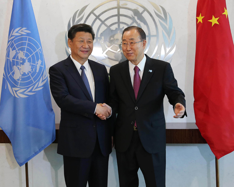 ཞི་ཅིན་ཕིང་གིས་མཉམ་འབྲེལ་རྒྱལ་ཚོགས་ཀྱི་དྲུང་ཡིག་ཆེན་མོ་ཕན་ཅི་ཝུན་དང་མཇལ་འཕྲད་གནང་བ།