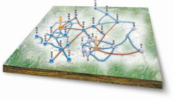 འབྱུང་འགྱུར་གྱི་ལོ་ལྔའི་ཁྲོད་ཁྲེན་ཏུའུ་དང་ཁྲུང་ཆིང་ས་ཁུལ་དུ་གྲོང་ཁྱེར་བར་གྱི་ལྕགས་ལམ་8བསྐྲུན་པར་སི་ཁྲོན་གྱི་གྲོང་ཁྱེར་17ལ་ཁེབས་ཡོད།