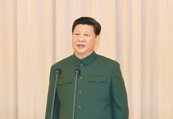 ཀྲུང་གོ་མི་དམངས་བཅིངས་འགྲོལ་དམག་སྐམ་དམག་མགོ་ཁྲིད་ལས་ཁུངས་དང་ཀྲུང་གོ་མི་དམངས་བཅིངས་འགྲོལ་དམག་མེ་ཤུགས་འཕུར་མདའི་དམག་དཔུང་། ཀྲུང་གོ་མི་དམངས་བཅིངས་འགྲོལ་དམག་འཐབ་ཇུས་རོགས་སྐྱོར་དམག་དཔུང་བཙུགས་པའི་ཚོགས་ཆེན་པེ་ཅིན་ནས་བསྡུས།