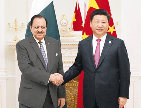 ཞི་ཅིན་ཕིང་གིས་ཕ་ཀི་སི་ཐན་རྒྱལ་ཁབ་ཀྱི་སྲིད་འཛིན་ཧིག་སད་དབྱིན་ལ་མཇལ་འཕྲད་གནང་།