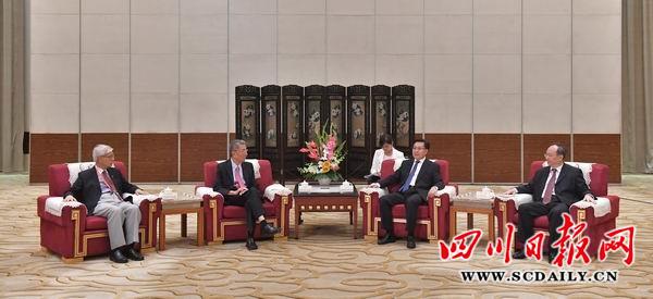 ཞིང་ཆེན་ཏང་ཨུའི་ཧྲུའུ་ཅི་ཝང་ཏུང་མིང་དང་ཞིང་དཔོན་དབྱིན་ལི་གཉིས་ཀྱིས་2016ལོར་ཀྲུང་གོའི་ནུབ་རྒྱུད་ཀྱི་ཕྱི་གླིང་གི་མཐོ་གསར་ཚན་རྩལ་ཤེས་ལྡན་མི་སྣའི་ངོ་འཕྲད་ཚོགས་འདུར་ཞུགས་པའི་ཕྱི་གླིང་གི་ཆེད་རམས་པར་མཇལ་འཕྲད་གནང་།