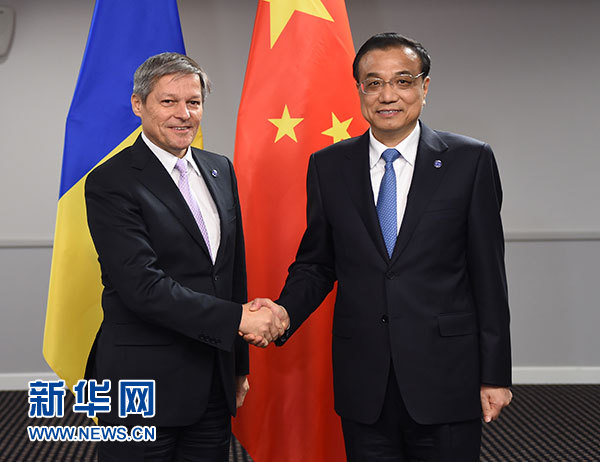 ལི་ཁེ་ཆང་གིས་རོམ་ཉི་ཡའི་ཙུང་ལི་ཆོའོ་ཀྲི་ཧྲི་དང་གྲོས་མོལ་མཛད།