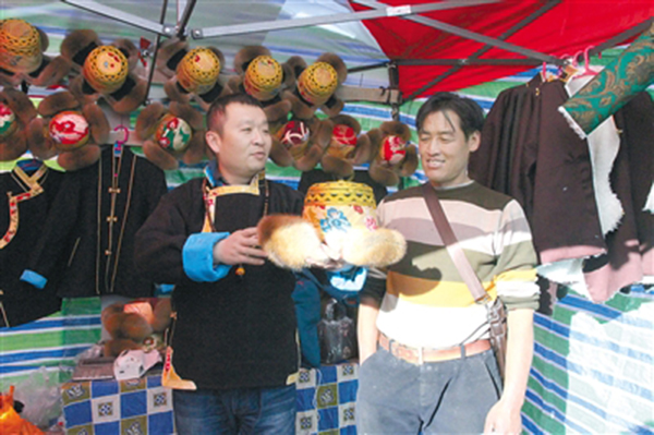 འཁྲུག་ཆ་དོད་པའི་མཚོ་སྨད་རྫོང་གི་ཚོང་འདུས།