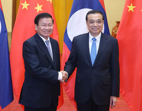 ལི་ཁེ་ཆང་གིས་ལ་ཝོ་སིའི་ཙུང་ལི་ཐོན་ལོན་དང་མཇལ་འཕྲད་གནང་། 