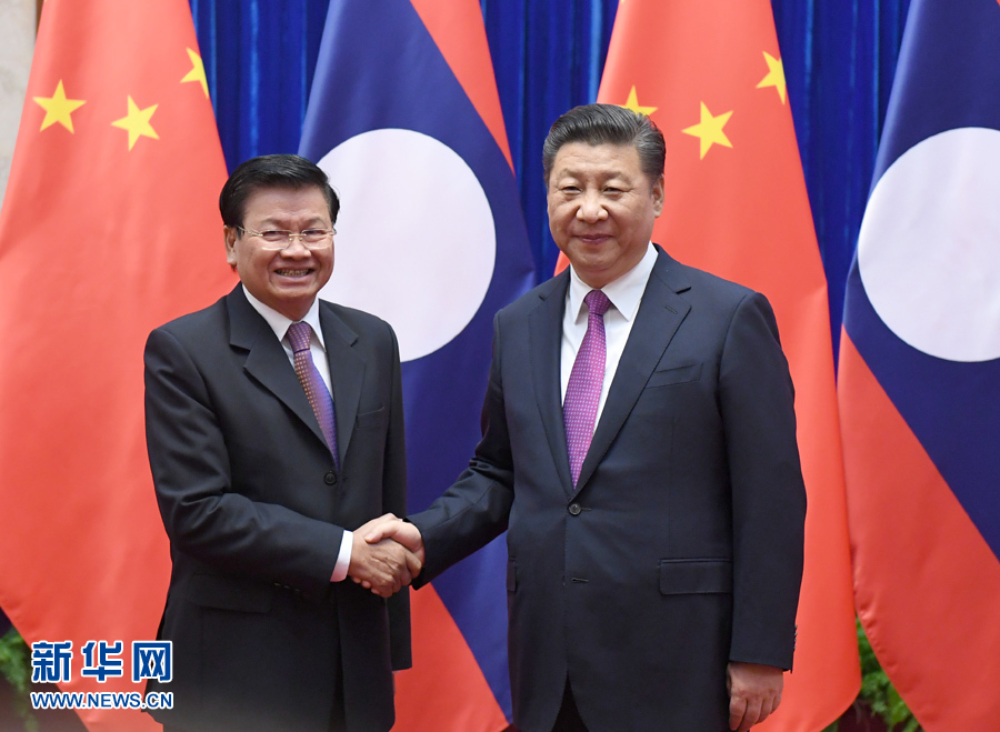 ཞི་ཅིན་ཕིང་གིས་ལ་ཝོ་སིའི་ཙུང་ལི་ཐོན་ལོན་ལ་མཇལ་འཕྲད་གནང་།