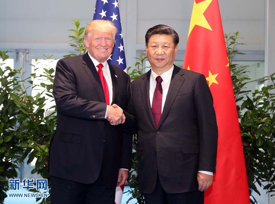 ཞི་ཅིན་ཕིང་གིས་ཨ་མེ་རི་ཁའི་སྲིད་འཛིན་ཐི་ལིང་ཕུའུ་ལ་མཇལ་འཕྲད་གནང་། 