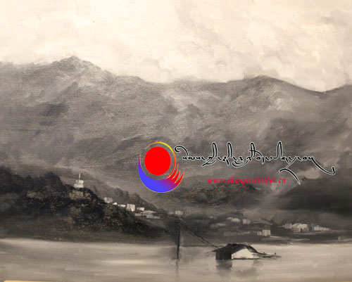 རི་མོ་བས་བྲིས་པའི་སེམས་ཀྱི་ཉི་ཟླ།