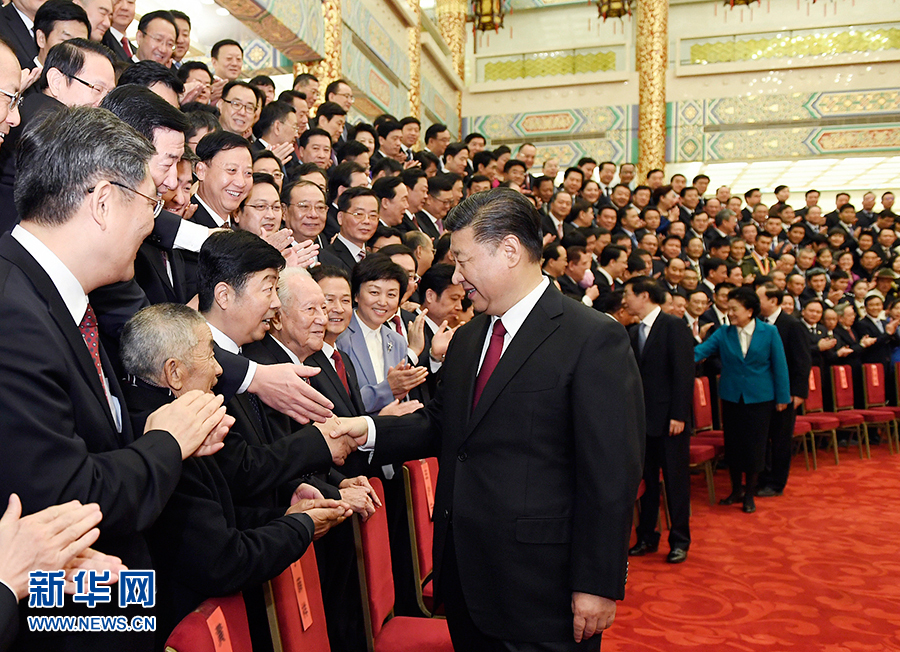  ཞི་ཅིན་ཕིང་གིས་རྒྱལ་ཡོངས་ཀྱི་བསམ་པའི་དཔལ་ཡོན་འཛུགས་སྐྱོང་གི་གཟེངས་བསྟོད་ཚོགས་ཆེན་གྱི་འཐུས་མིར་མཇལ་འཕྲད་གནང་བ།
