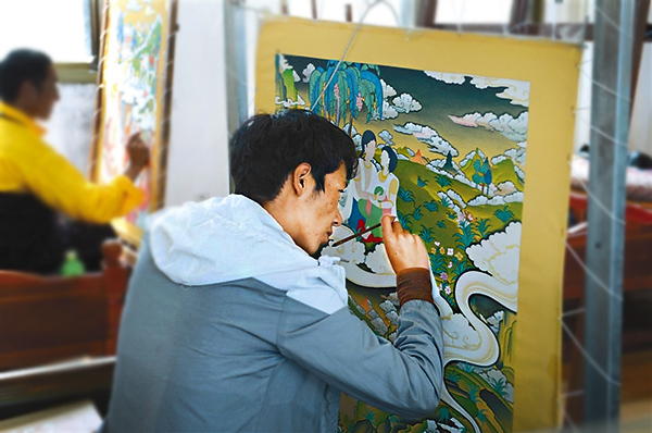 རིག་གནས་རྒྱུན་འཛིན་དང་དར་སྤེལ་བཏང་ནས་དམངས་འཚོར་ཕན་པ་བསྐྲུན།