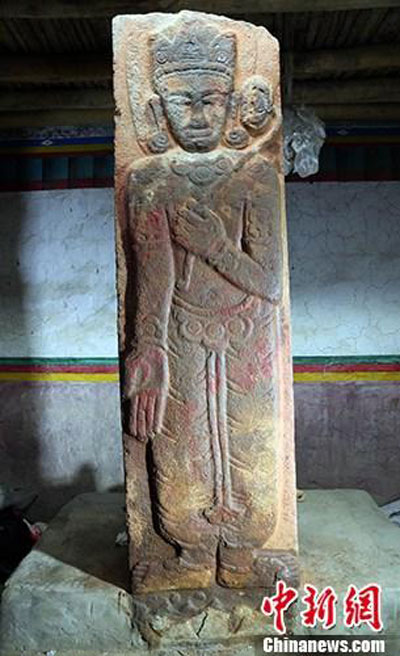 བོད་ལྗོངས་སུ་བོད་བཙན་པོའི་དུས་སྐབས་ཀྱི་སྐུ་བརྙན་རྡོ་རིང་ཐོག་མ་རྙེད། 