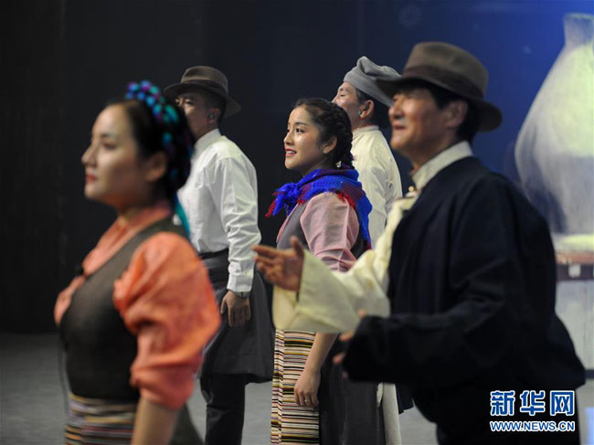གནའ་བོའི་ལྷ་མོ་དབུལ་སྒྲོལ་ཕྱུག་འགྱུར་དང་འཕྲད་པ།