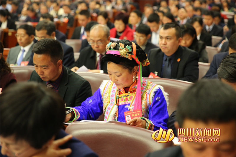 འཐུས་མི་རྣམས་ཀྱིས་ནན་གྱིས་སྲིད་གཞུང་བྱ་བའི་སྙན་ཞུ་ལ་གསན་བཞིན་པ། 
