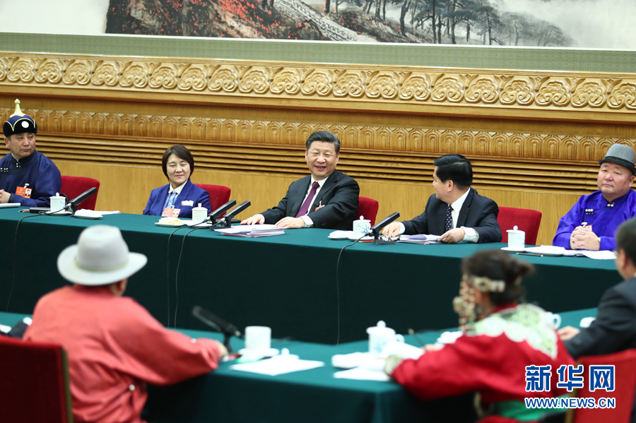 ཞི་ཅིན་ཕིང་ནང་སོག་འཐུས་ཚབ་ཚོགས་པའི་གྲོས་ཞིབ་ཁྲོད་ཞུགས་པ།