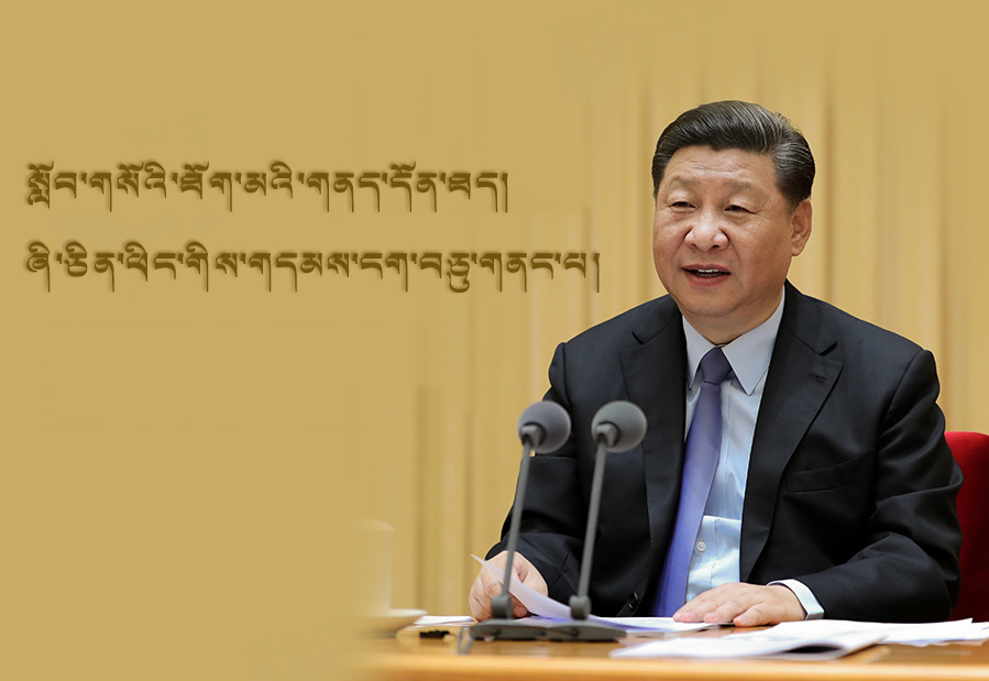 སློབ་གསོའི་ཐོག་མའི་གནད་དོན་ཐད། ཞི་ཅིན་ཕིང་གིས་གདམས་ངག་བཅུ་གནང་པ།