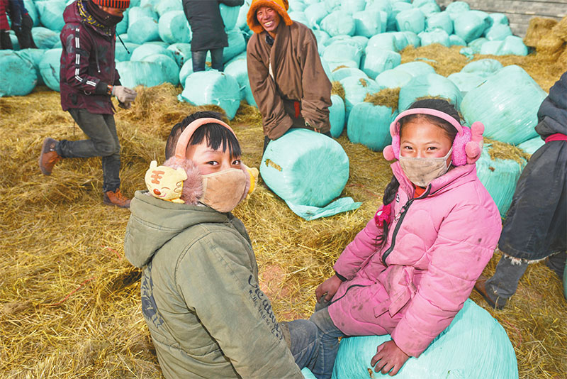 ཡུལ་ཤུལ་གྱི་གངས་སྐྱོན་ལ་ས་གནས་མང་པོས་རོགས་རམ་བྱེད་པ།