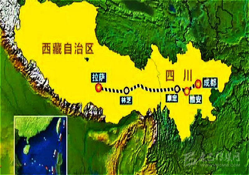 ཁྲོན་བོད་ལྕགས་ལམ་གྱི་ཕུག་ལམ་དང་ཟམ་ཆེན་ད་ལོར་འགོ་འཛུགས་གྲབས་ཡོད།