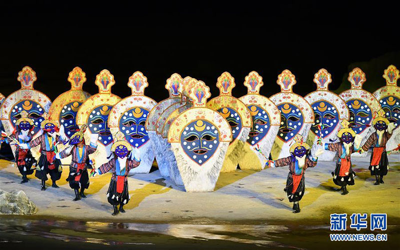 དངོས་ལྗོངས་ཟློས་གར་ཆེ་གྲས་《འུན་ཤིང་ཀོང་ཇོ》འཁྲབ་ཐེངས་སྟོང་ལས་བརྒལ་བ།
