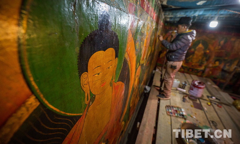 བཀྲ་ཤིས་ལྷུན་པོའི་ལྡེབས་རིས་ཉམས་གསོའི་ལས་དོན་སྤེལ་འགོ་ཚུགས་པ།