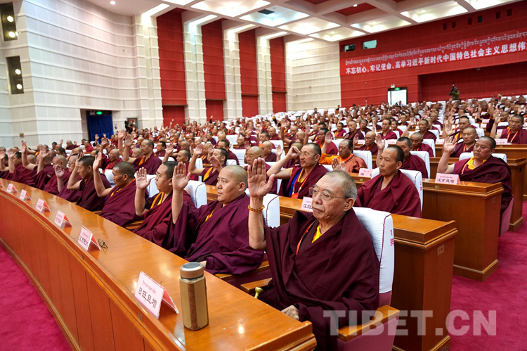 པཎ་ཆེན་སྐུ་ཕྲེང་བཅུ་གཅིག་པ་མཆོག་ཀྲུང་གོ་ནང་བསྟན་མཐུན་ཚོགས་ཀྱི་བོད་ལྗོངས་ཡན་ལག་ཚོགས་པའི་ཚོགས་གཙོར་བདམས་ཐོན་བྱུང་བ།
