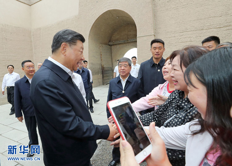 ཞི་ཅིན་ཕིང་ནས་ཅ་ཡུས་ཀོན་འགག་སྒོར་རྟོག་ཞིབ་གནང་བ།