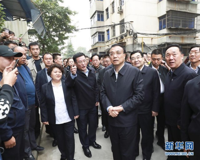 ལི་ཁེ་ཆང་གིས་ཧྲན་ཞི་ཡི་བྱ་བར་རྟོག་ཞིབ་མཛད།