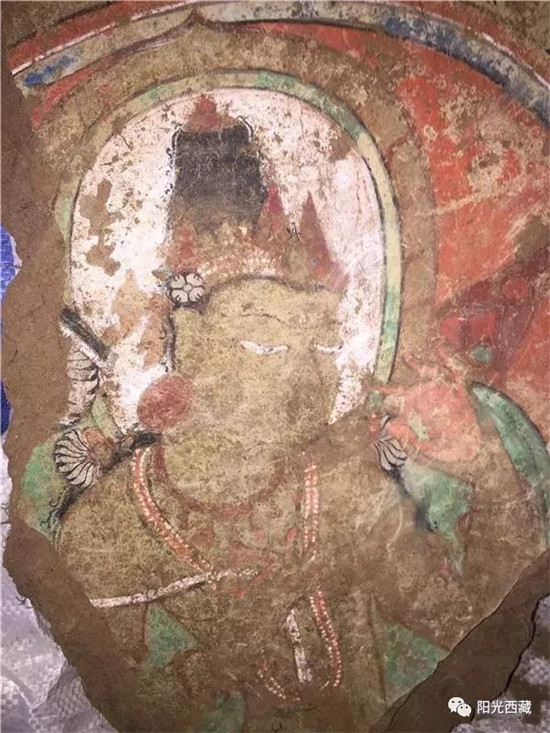 ནང་ཆེན་ནས་བོད་བརྒྱུད་ནང་བསྟན་གྱི་ལྡེབས་རིས་སྔ་ཤོས་ཤིག་རྙེད་འདུག