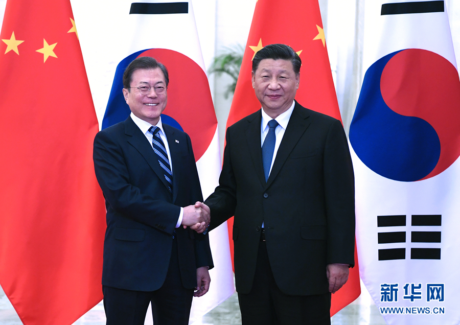 ཞི་ཅིན་ཕིང་གིས་ཧན་གོའི་ཙུང་ཐུང་ཝུན་ཙེ་དབྱིན་ལ་མཇལ་འཕྲད་གནང་།