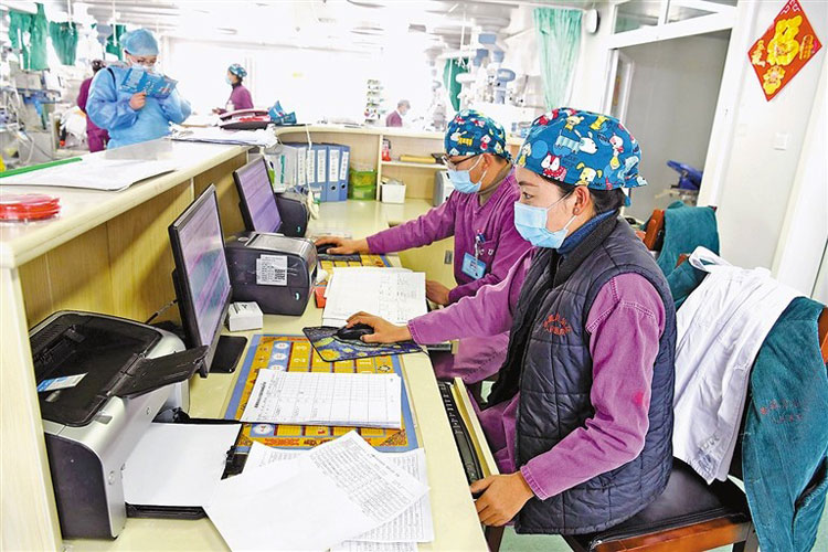 རིམས་ནད་སྔོན་འགོག་ཚོད་འཛིན་གྱི་ལས་དོན་ལ་མཐོང་ཆེན་བྱེད་པ།