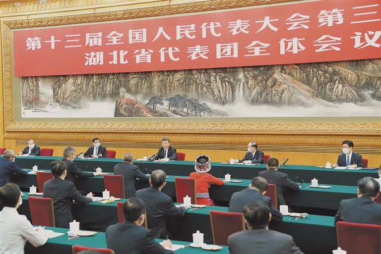ཞི་ཅིན་ཕིང་གིས་སྤྱི་པའི་འཕྲོད་བསྟེན་གྱི་འགོག་སྲུང་དྲ་བ་བརྟན་པོ་དང་དམ་པོ་བསྐྲུན་དགོས་པའི་ནན་བཤད་གནང་བ།