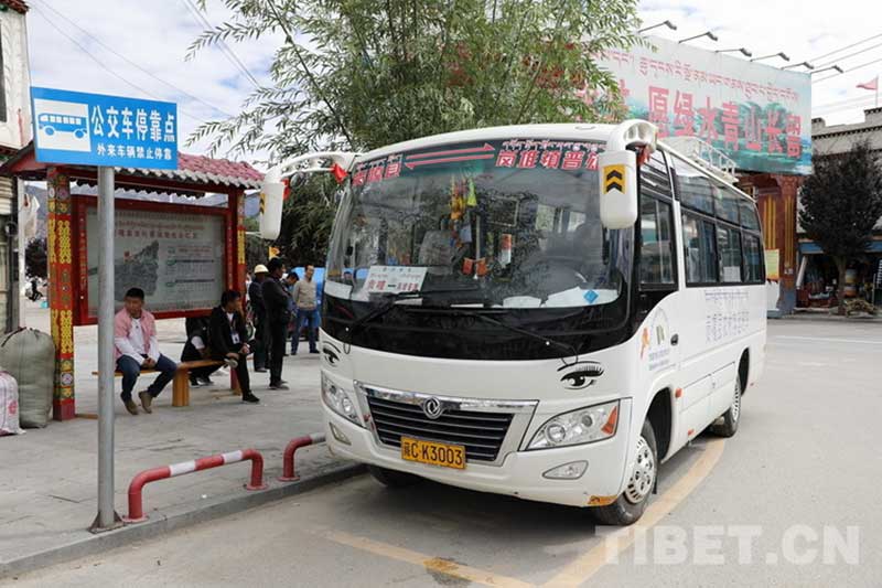 བོད་ལྗོངས་ཀྱི་ཆ་རྐྱེན་འཛོམས་པའི་ཤང་གྲོང་དང་སྒྲིག་གཞི་ཚང་པའི་གྲོང་ཚོ་ཚང་མར་འགྲུལ་སྐྱེལ་རླངས་འཁོར་ཤར་གཏོང་ཐུབ་པ།