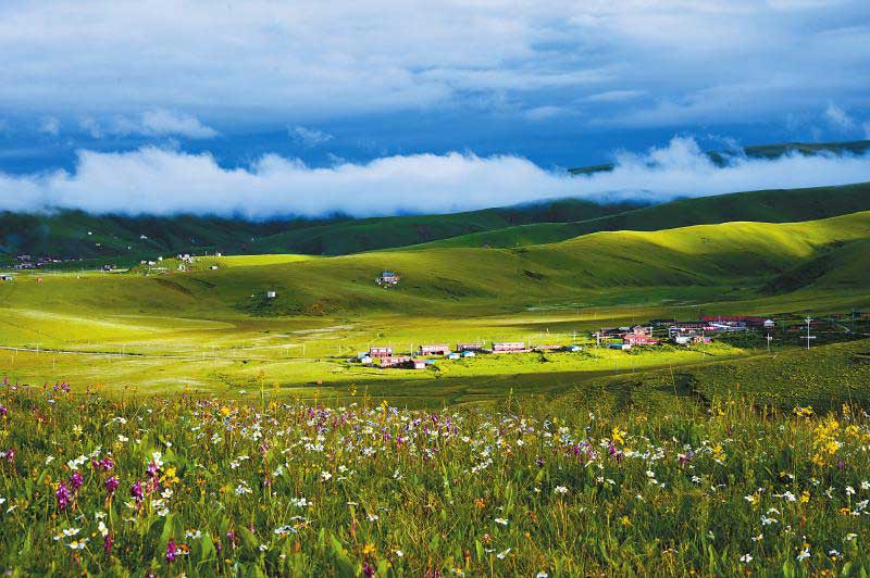 རྩྭ་ཐང་འབྲོག་ཁུལ་མཛེས་ལྗོངས་ཁུལ་དུ་འགྱུར་ནས་འབྲོག་པར་ཡུལ་སྐོར་ཡོང་འབབ་ཐོབ།