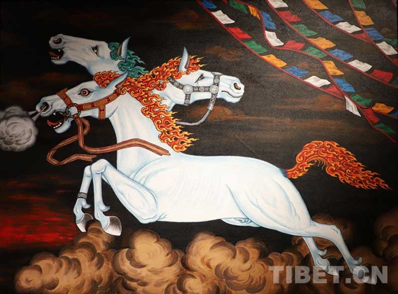 བསྟན་པ་རབ་བརྟན་དགེ་སློབ་ཀྱི་ཐང་གའི་བརྩམས་ཆོས་ལྷ་སར་འགྲེམས་སྟོན་བྱས་པ།