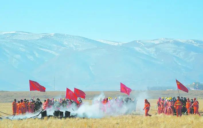 རྔ་བ་རྫོང་གིས་ནགས་ཚལ་རྩྭ་ཐང་མེ་འགོག་མེ་གསོད་ཀྱི་ཕྱོགས་བསྡུས་མཁོ་བསྟུན་འཁྲབ་སྦྱོང་བྱས།