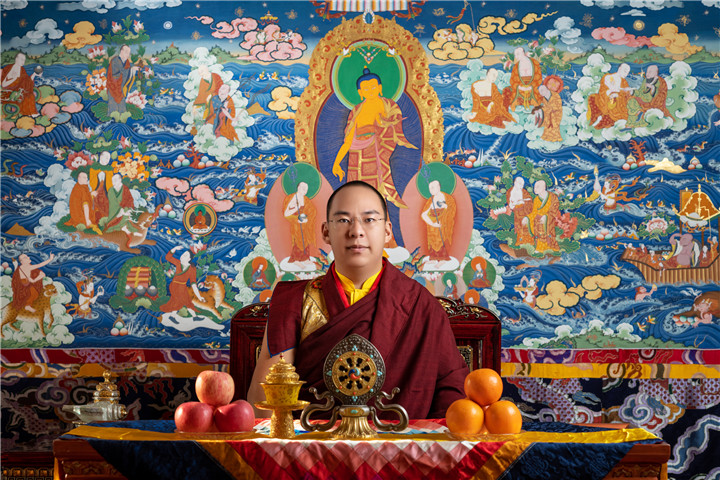 པཎ་ཆེན་རིན་པོ་ཆེས་གནང་བའི་བོད་ལྕགས་གླང་ལོའི་ལོ་གསར་ཤིས་ཚིག
