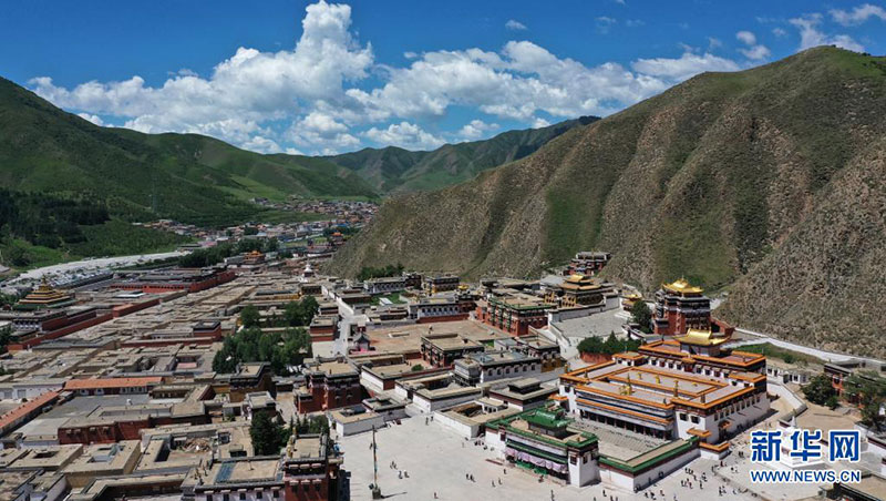 བླ་བྲང་དགོན་པའི་ཞིག་གསོའི་ལས་དོན་ཕལ་ཆེར་འགྲུབ་པ། 