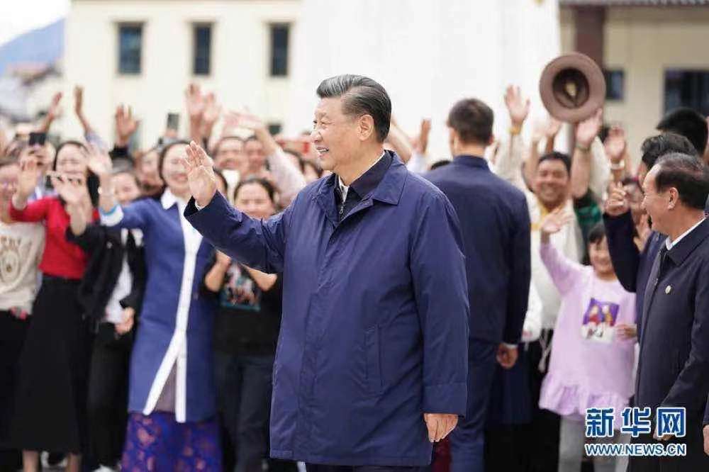 སྤྱི་ཁྱབ་ཧྲུའུ་ཅི་ཞི་ཅིན་ཕིང་གིས་རྟག་པར་བོད་ལྗོངས་ཐུགས་ལ་བཅངས་ཡོད།