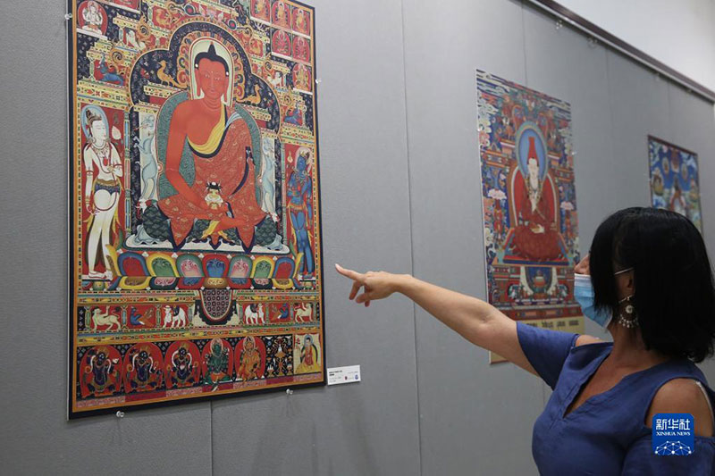 མར་ཐ་རུ་བོད་ཀྱི་ཐང་ག་སྒྱུ་རྩལ་འགྲན་སྟོན་སྤེལ། 