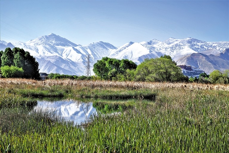 རྩྭ་སྔོ་ཆུ་དྭངས་གངས་རིས་སྐོར། མཛེས་སྡུག་འདམ་ར་ཡིད་དབང་འཕྲོག