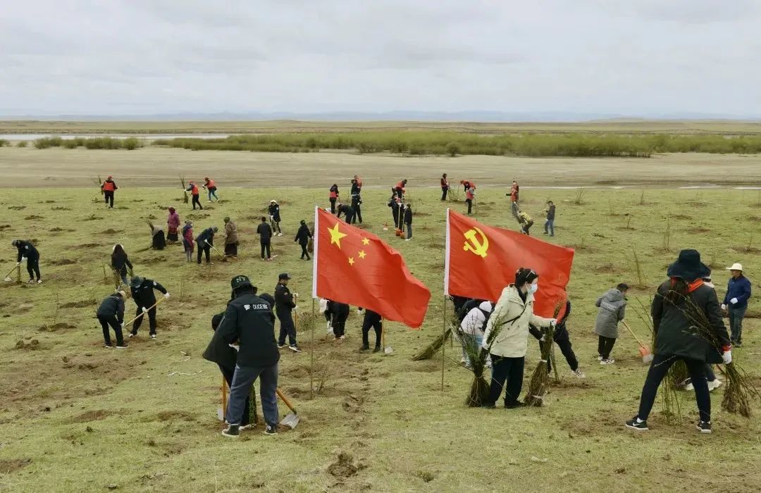 རྨ་ཆུའི་འགྲམ་ངོགས་སུ་ལྗང་མདོག་གི་ཁ་དོག་གསར་བ་བསྣན།