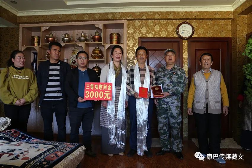 ལི་ཐང་རྫོང་གིས་དམག་མི་བྱས་རྗེས་ཅན་གྱི་ཁྱིམ་མིར་རྟེན་འབྲེལ་ཞུས།