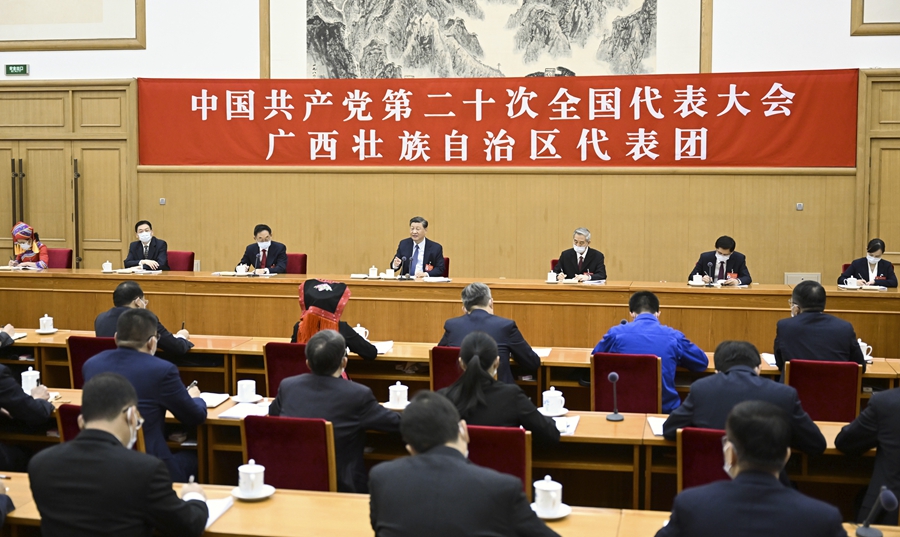 ཞི་ཅིན་ཕིང་ཀོང་ཞིའི་འཐུས་ཚབ་ཚོགས་པའི་གྲོས་བསྡུར་ནང་ཞུགས།