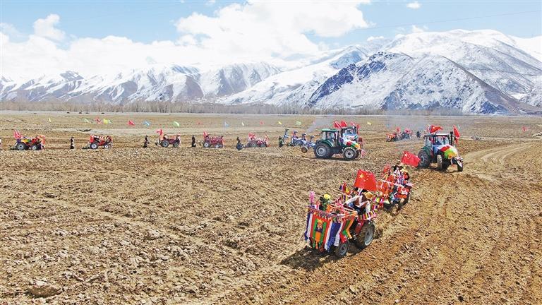 དཔྱིད་དུས་རེ་བའི་ས་བོན་བཏབ། སྟོན་དུས་བང་མཛོད་འབྲུ་ཡིས་ཁེངས།
