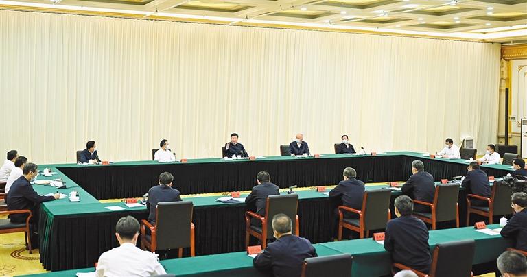 ཞི་ཅིན་ཕིང་གིས་ནང་སོག་ཏུ་གཟིགས་ཞིབ་གནང་བ།