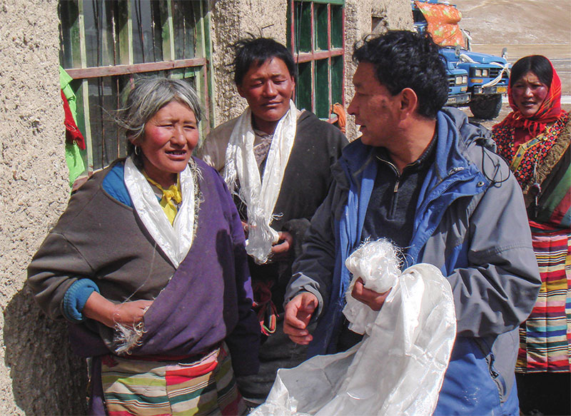 ས་མཐོའི་ཐང་དཀར་རྒོད་པོ།