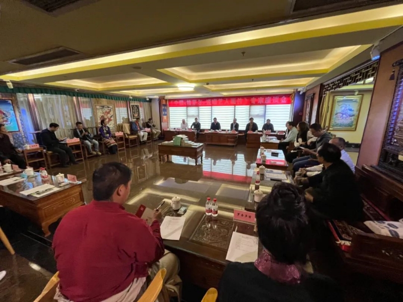 《ཀྲུང་གོའི་གེ་སར་སྒྲུང་པའི་བརྙན་དེབ།》ཀྱི་ཆེད་མཁས་པའི་བཞུགས་མོལ་ཚོགས་འདུ་འཚོགས།