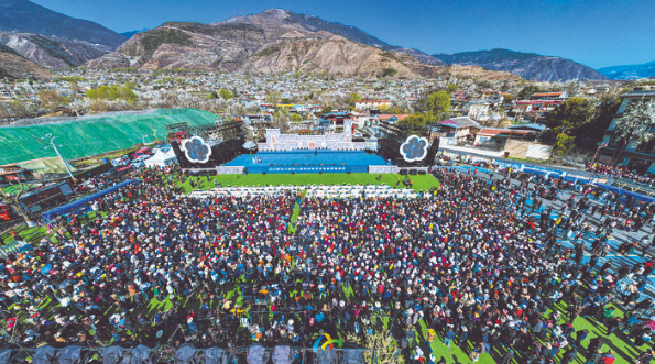 2024ལོའི་ཆུ་ཆེན་རྫོང་གི་ཆང་བ་ལིའི་མེ་ཏོག་དུས་སྟོན་སྐབས་བརྒྱད་པ་དང་དཔྱིད་དུས་རོལ་དབྱངས་དུས་སྟོན་གྱི་མཛད་སྒོ་སྤེལ།